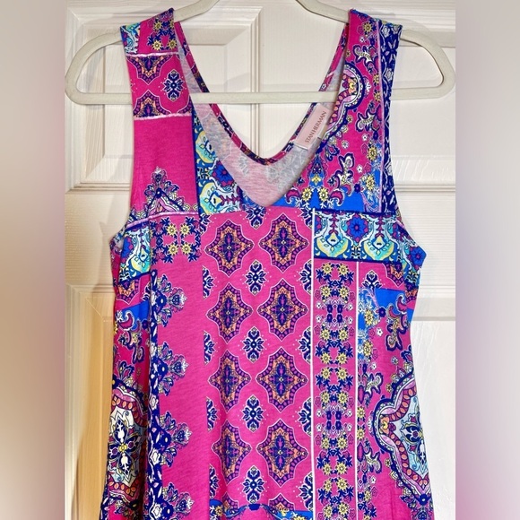 NWOT Stan Herman Women’s Boho Maxi Dress Size Small - Picture 3 of 6